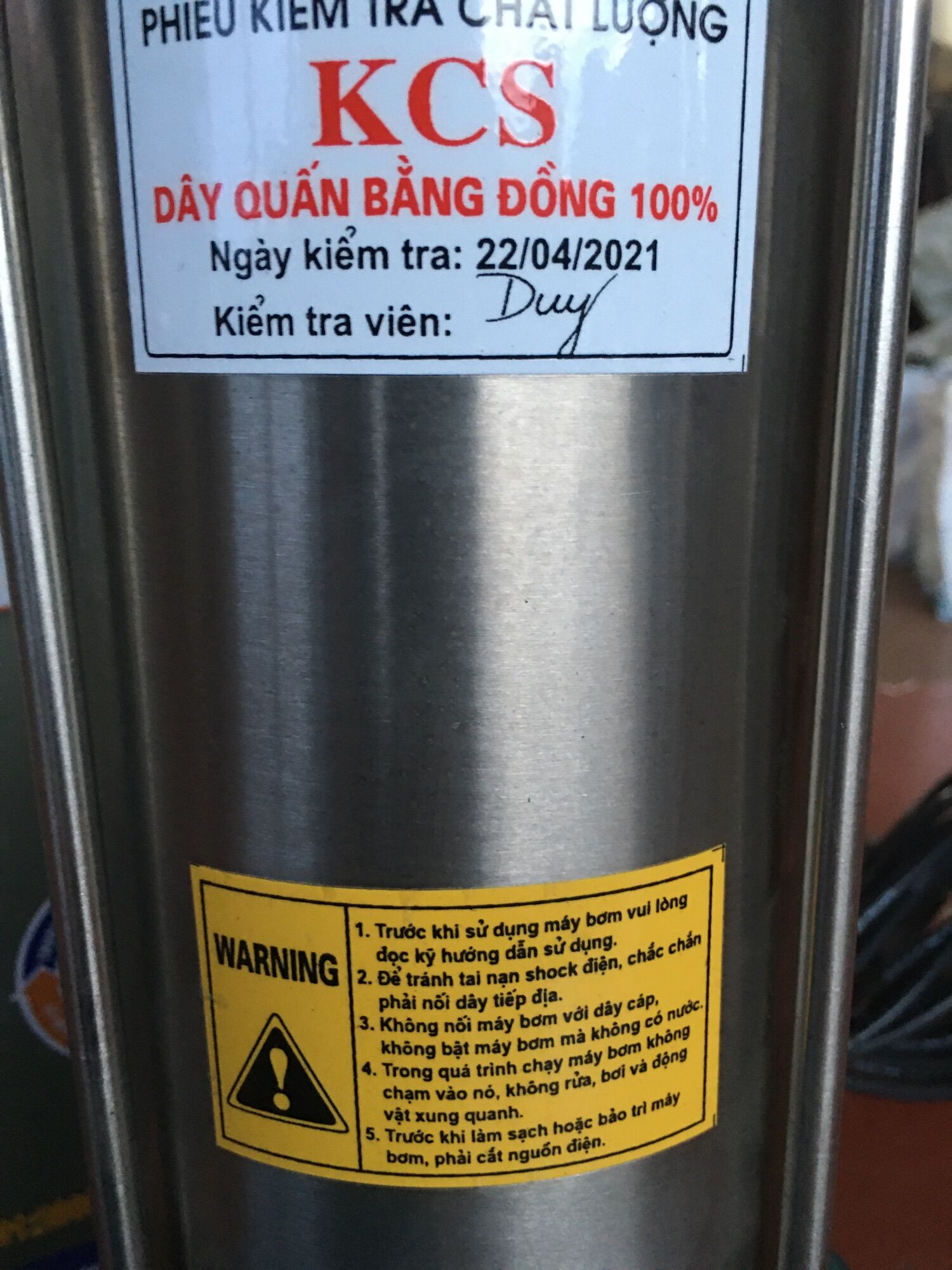 Máy bơm nước chìm 1,5 kw 220v  0961989538
