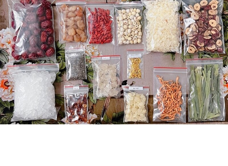 Chè dưỡng nhan-Gói 500g 12 vị bổ dưỡng