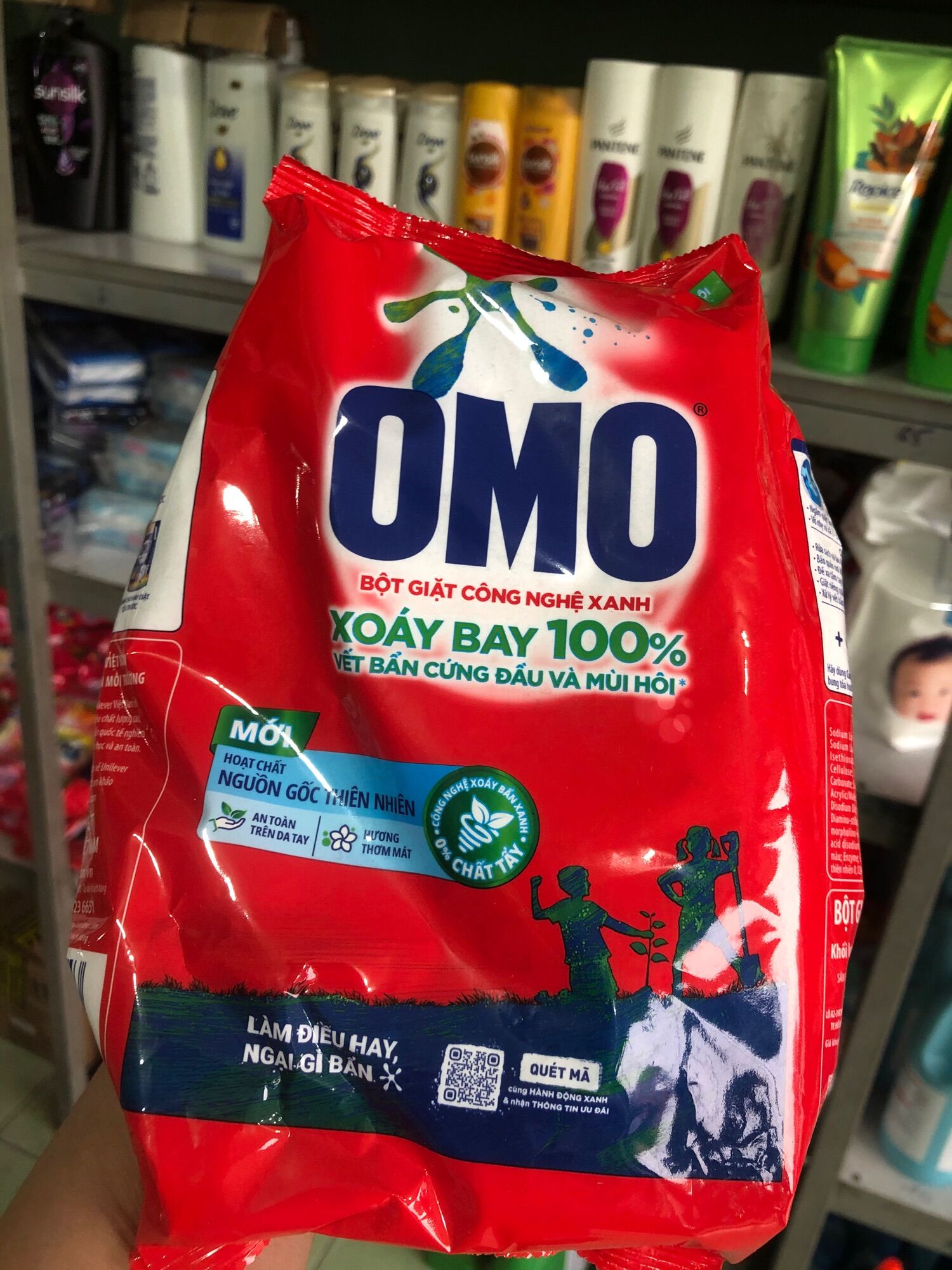 Bột giặt omo 770g mới