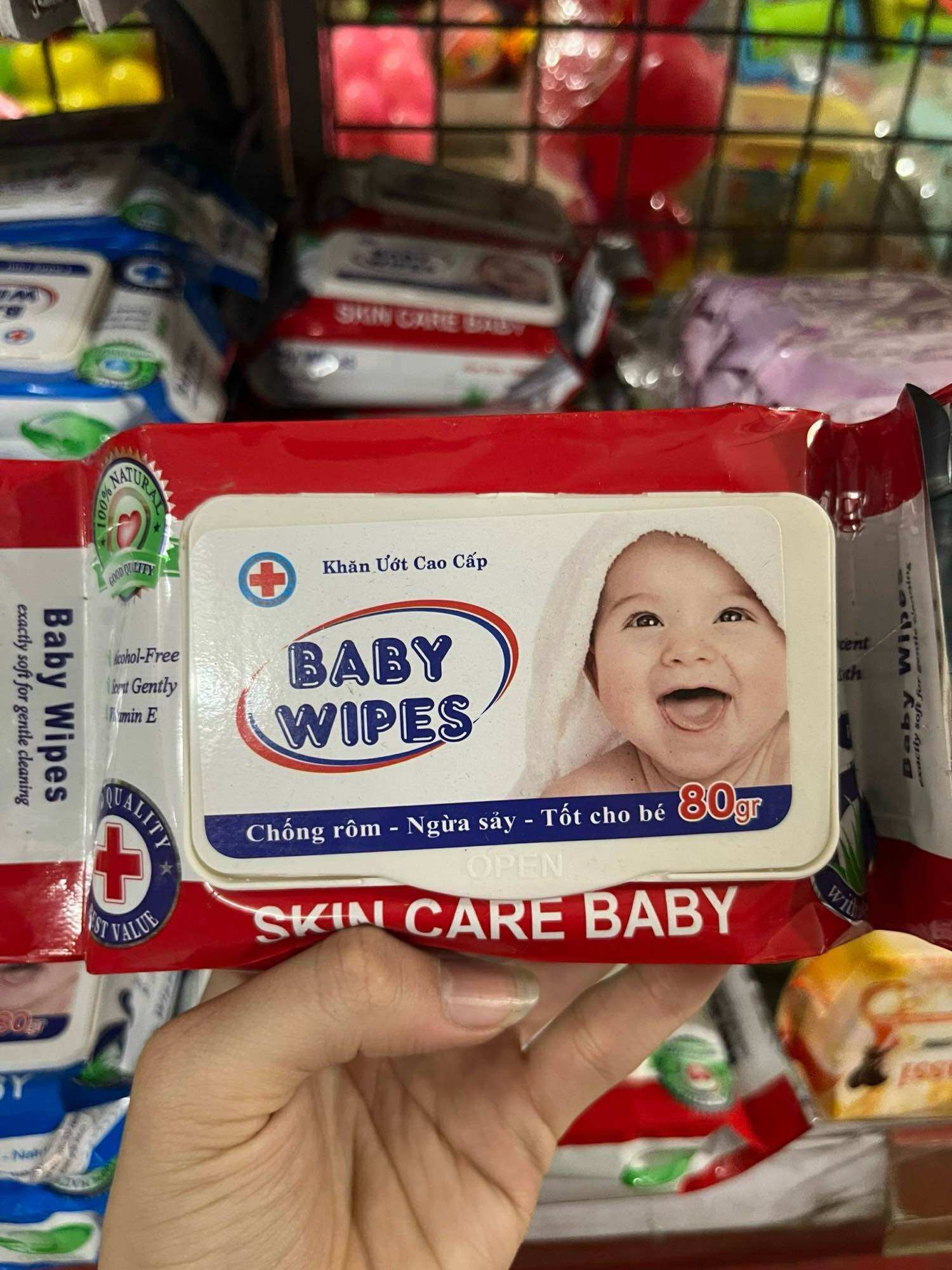 Khăn Ươt BaBy Gói 80 tờ