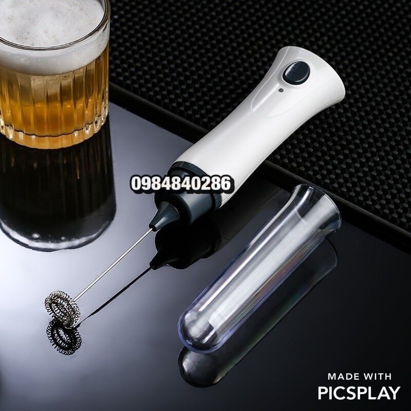 Máy đánh bọt đa năng - máy tạo bọt sữa, cà phê kèm sạc