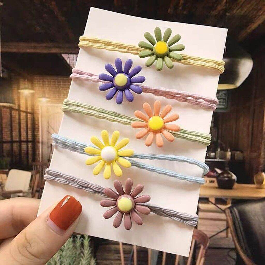 Thun Cột Tóc Hoa Cúc