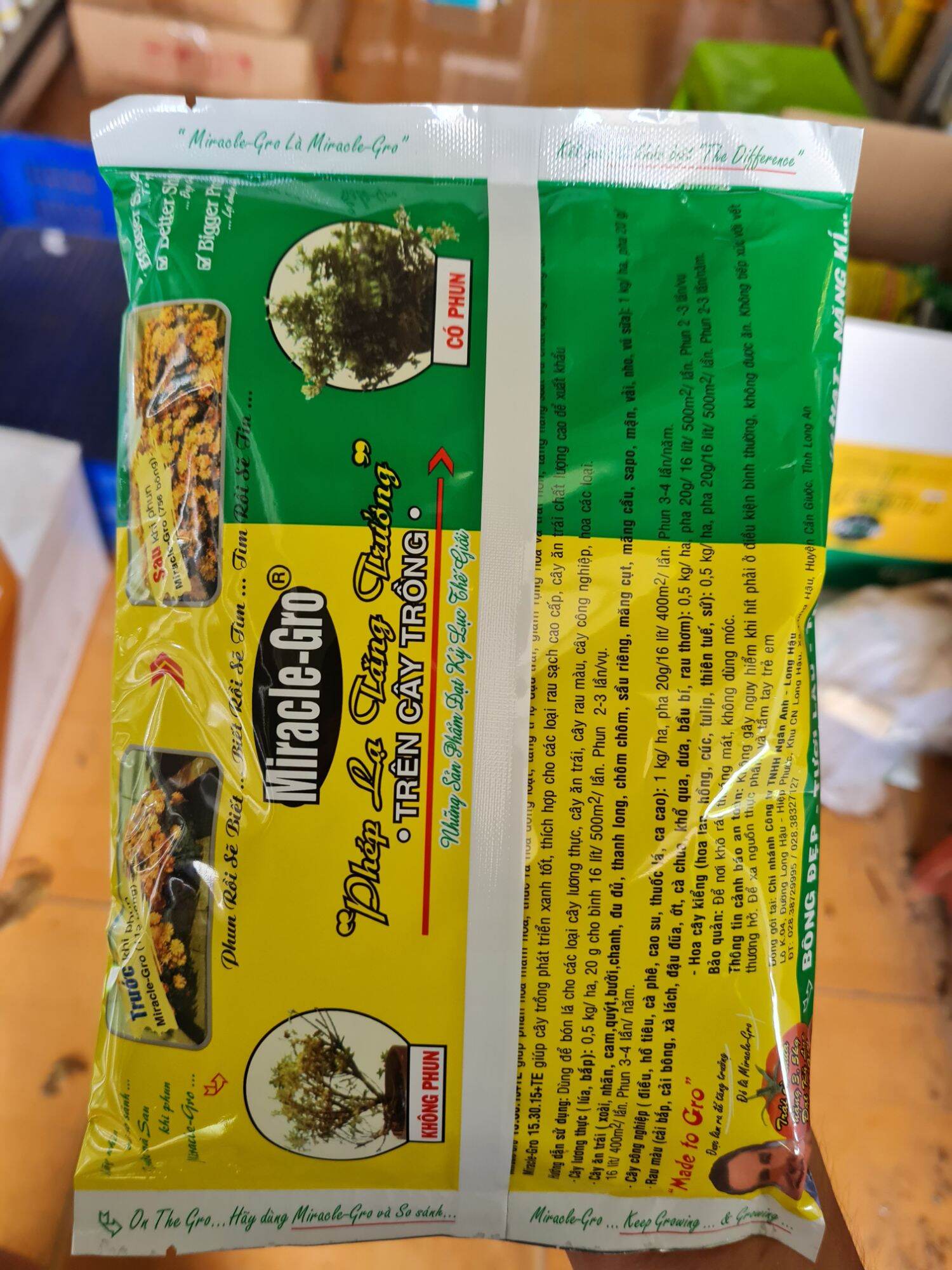15 30 15 Miracle-Gro 500g