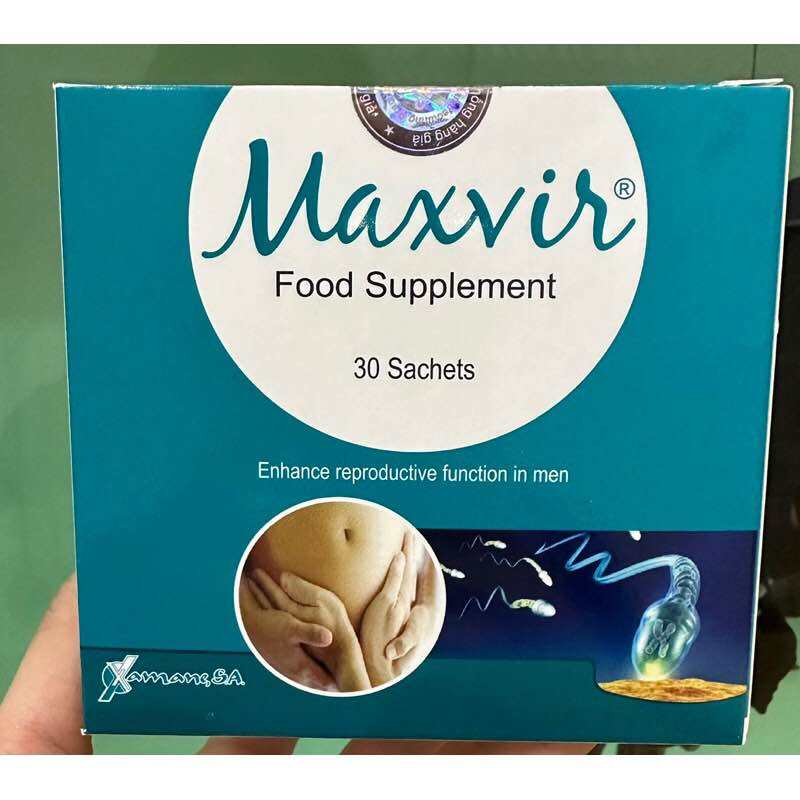 MAXVIR - Thực phẩm bảo vệ sức khỏe bổ sung các dưỡng chất hỗ trợ khả năng