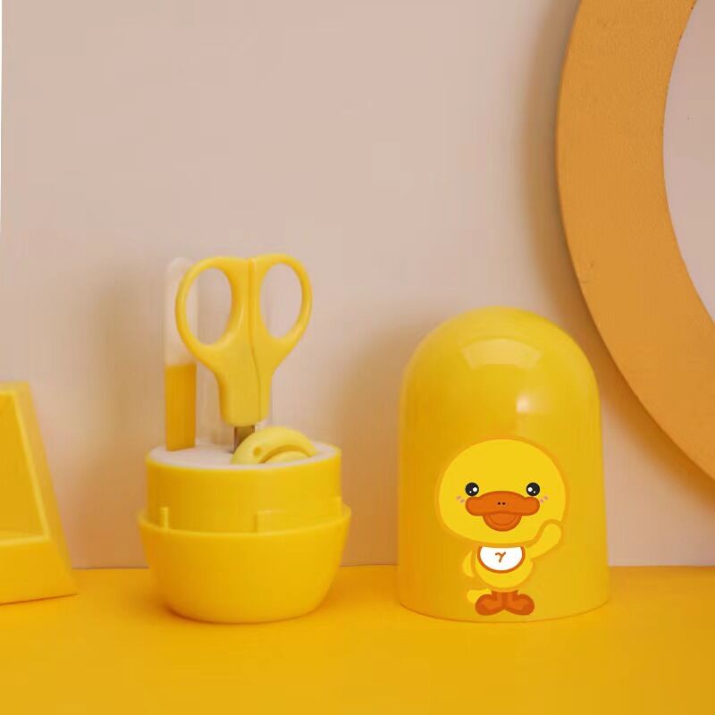 Bộ bấm móng trứng 4 chi tiết cho bé