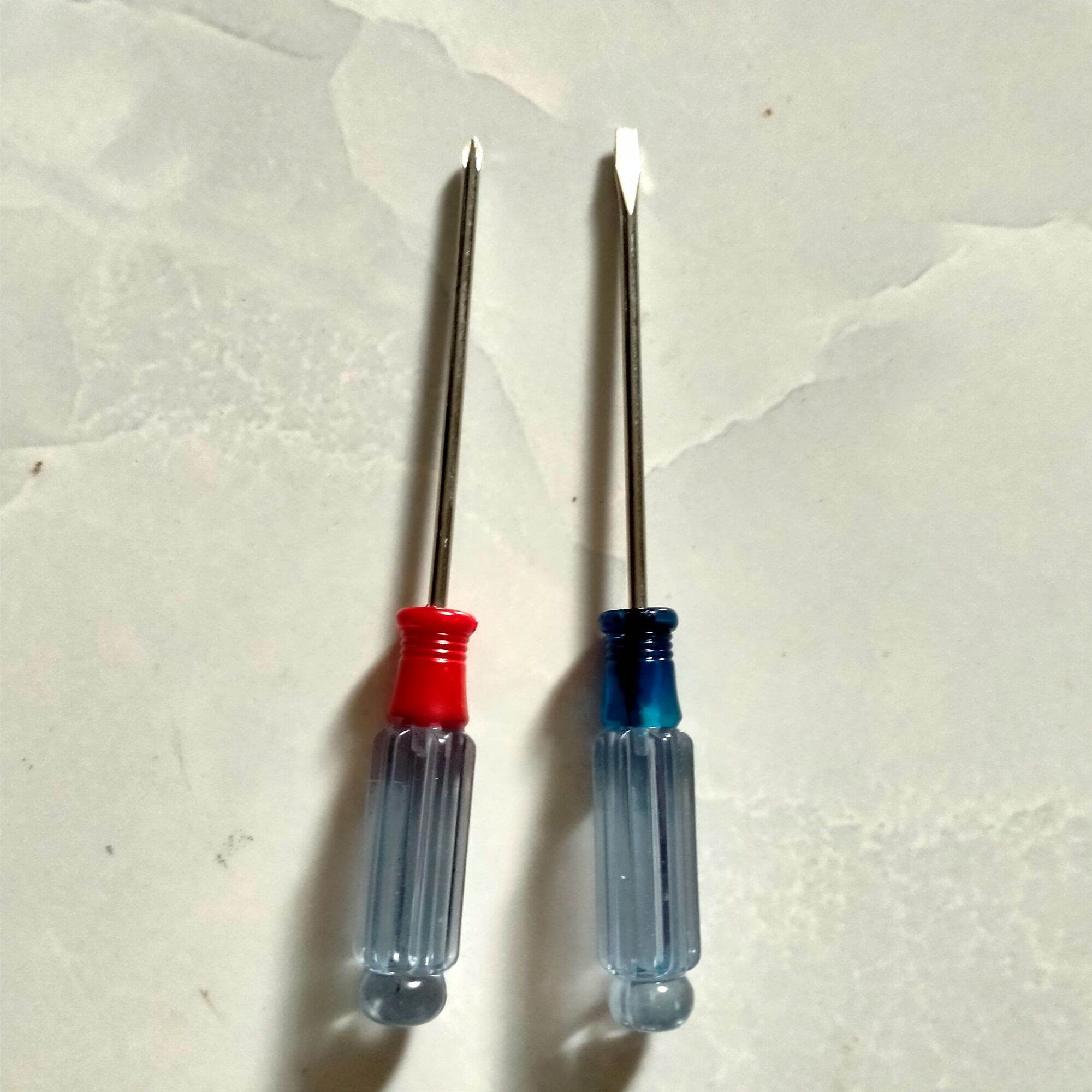 [HCM][Combo] 2 Tua vít nhỏ đầu bake và đầu dẹt 3mm