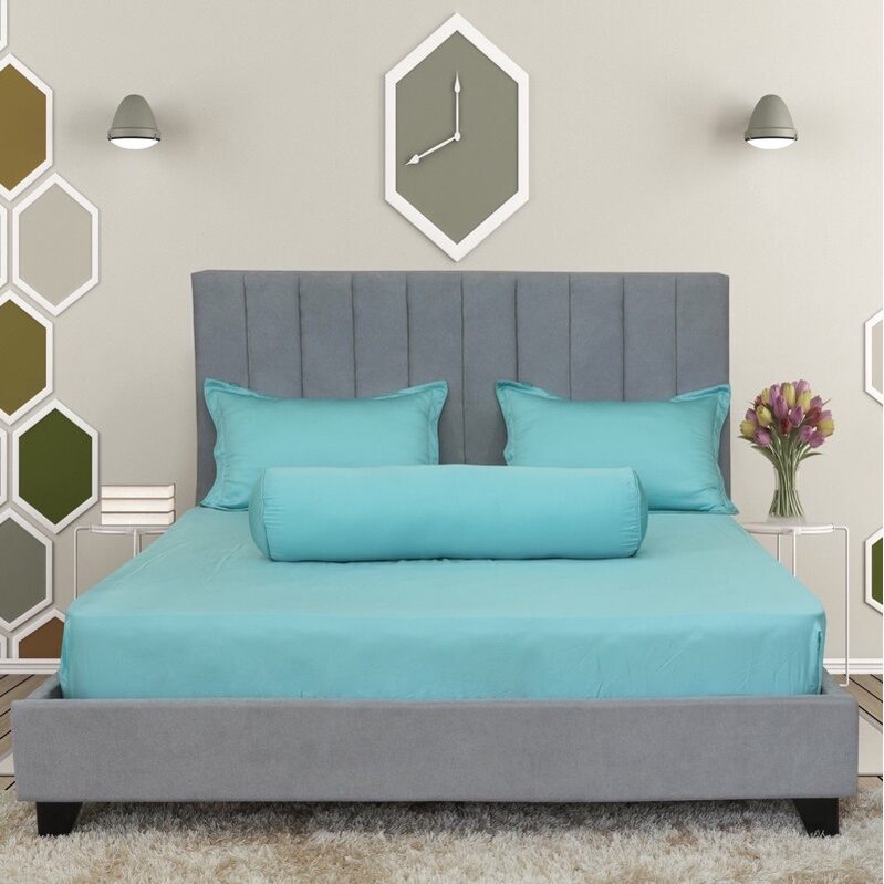 Bộ drap gối Tencel Premium Hometex 4 món