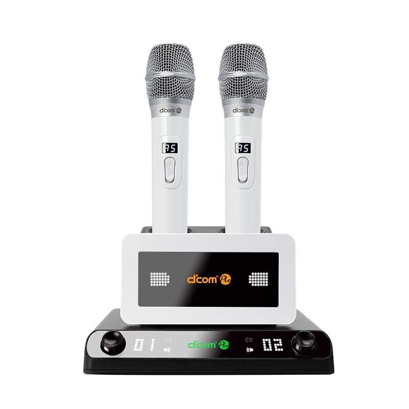 MICRO KARAOKE CAO CẤP  DCOM PRO KÈM SẠC - MADE IN KOREA