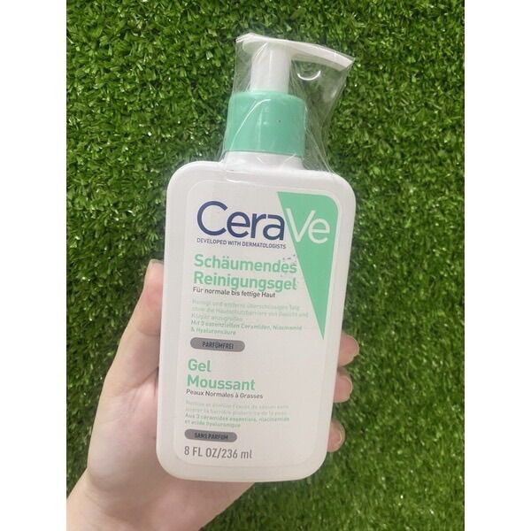 Sữa rửa mặt Cerave da dầu 236ml Bản Pháp