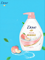 Dove | Gel Tắm Dưỡng Ẩm Làm Mát Hương Đào
