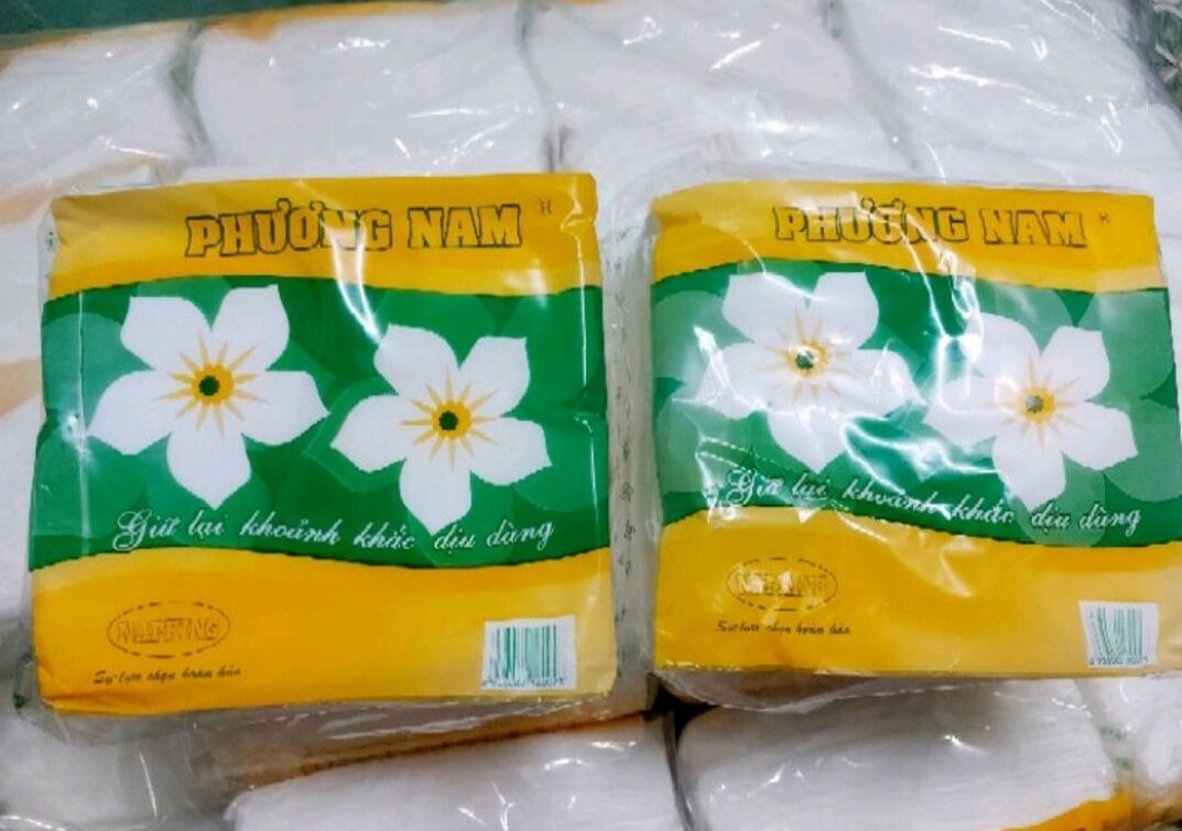 Giá sỉ [ Combo 20 Bịch ] Giấy vuông Bông Mai.
