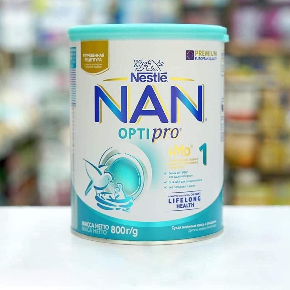 Sữa Nan Nga Có HMO Số 1-2-3-4 800G[ Hàng Chuẩn] Date 2023