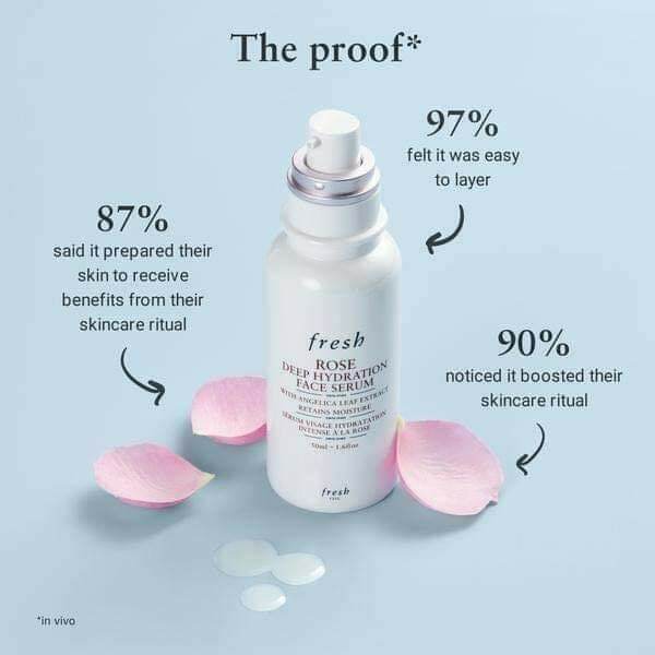 Serum Fresh Rose Deep Hydration Face
