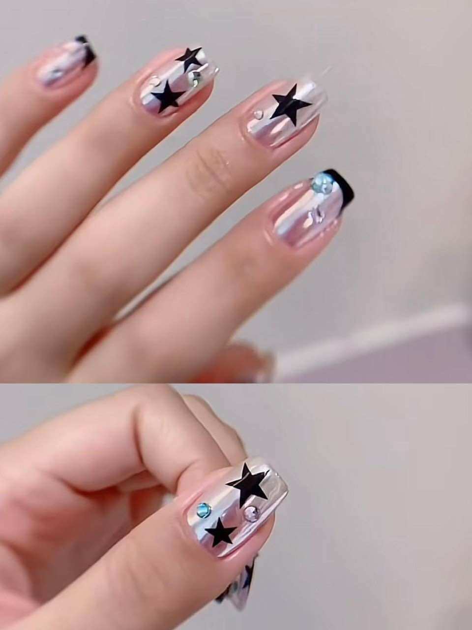 1 miếng sticker dán móng tay siêu xinh