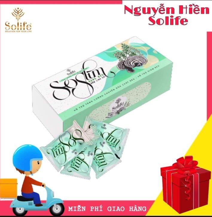 Combo 3 Kẹo Giảm Mỡ Soslim Giá Sock _Nguyễnhiềnsolife