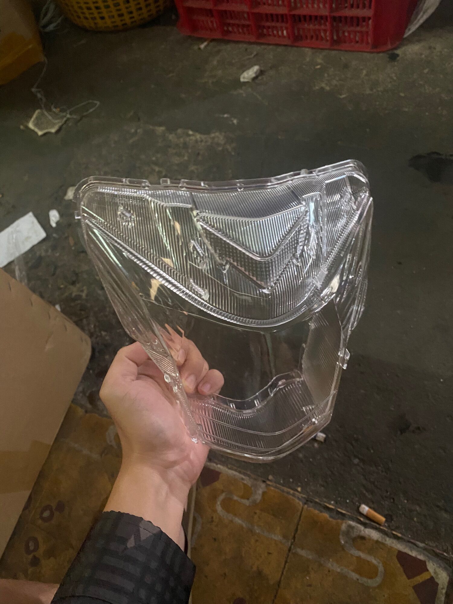 Mica pha đèn trước Satria