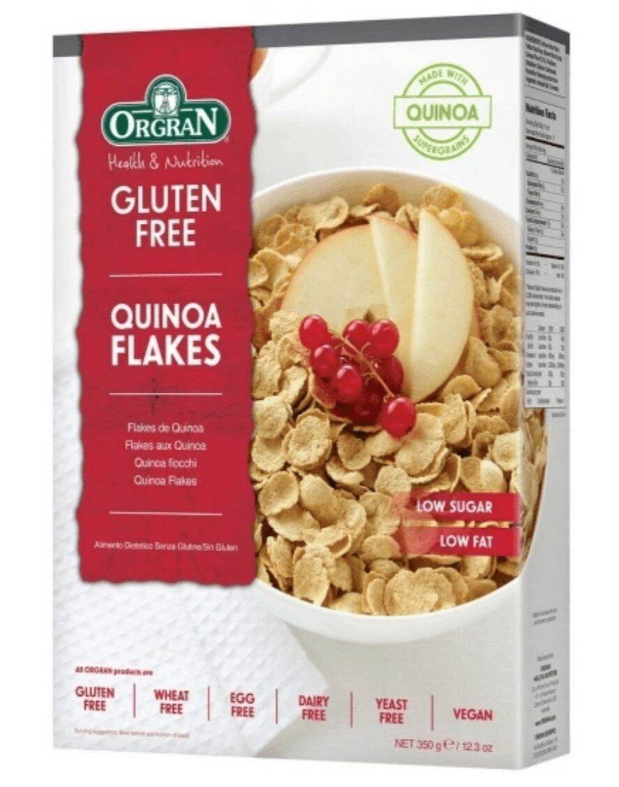 Orgran Gluten Free Quinoa Flakes 350g