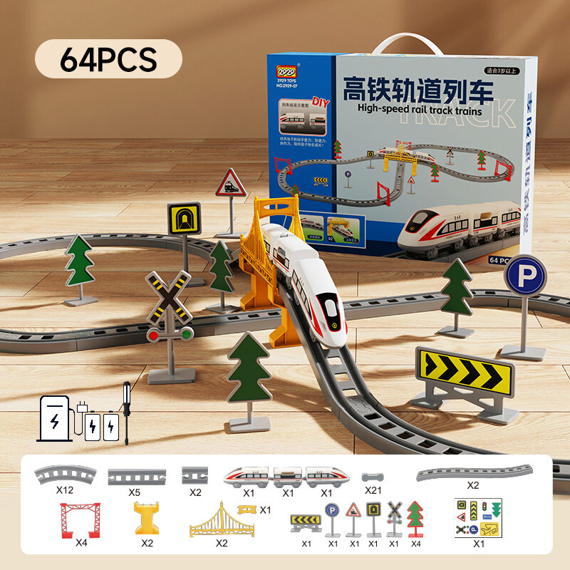 Letop Baby | Đồ Chơi Tàu Hỏa Cho Bé Trai 3-6 Tuổi
