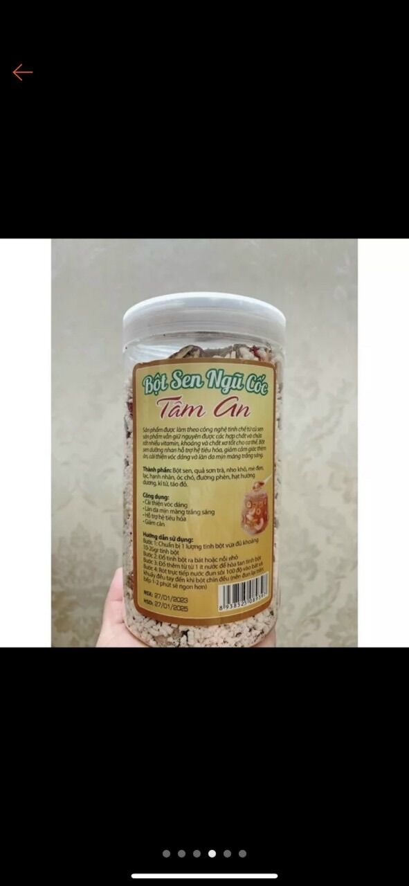 Bột Sen Ngũ Cốc TÂM AN 400gr