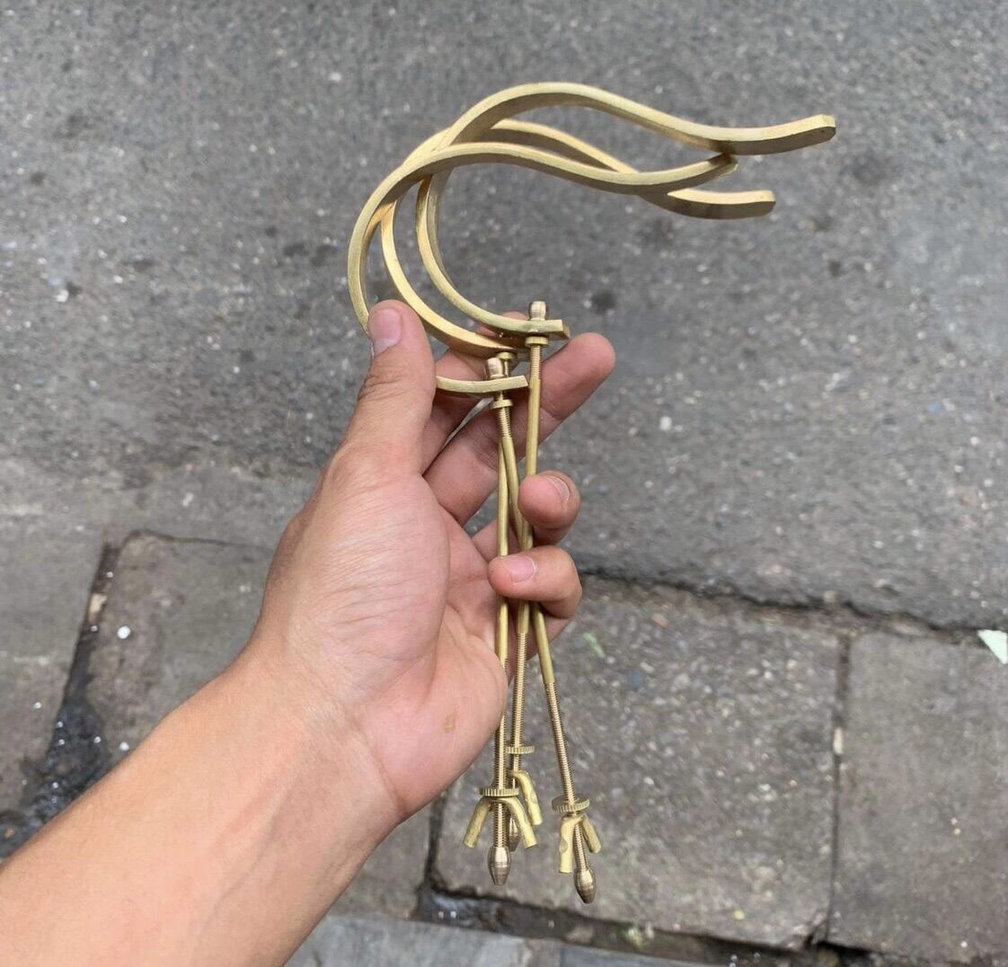 Móc đồng treo lồng chào mào 65n/c