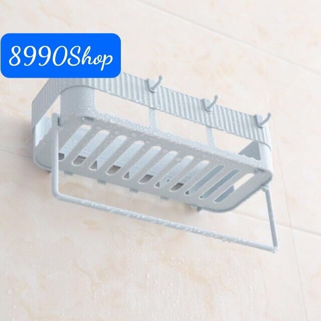 Kệ Treo Đồ Đa Năng Kèm Miếng Dán Tường Chắc Chắn