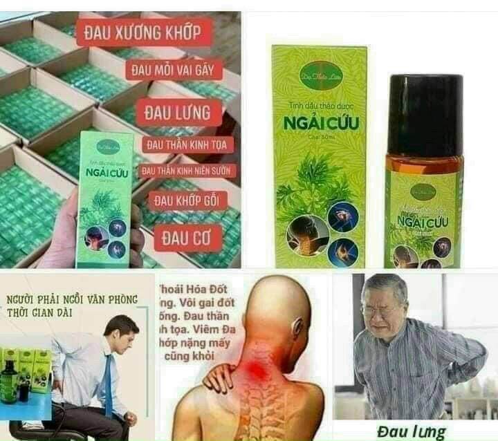 tinh Dầu Ngải cứu Dạ thảo liên