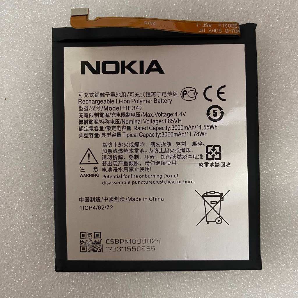 Pin zin Nokia 5.1 Plus / X5 / X6 / 6.1 Plus (HE342) loại xịn ( Bảo hành lỗi đổi mới)