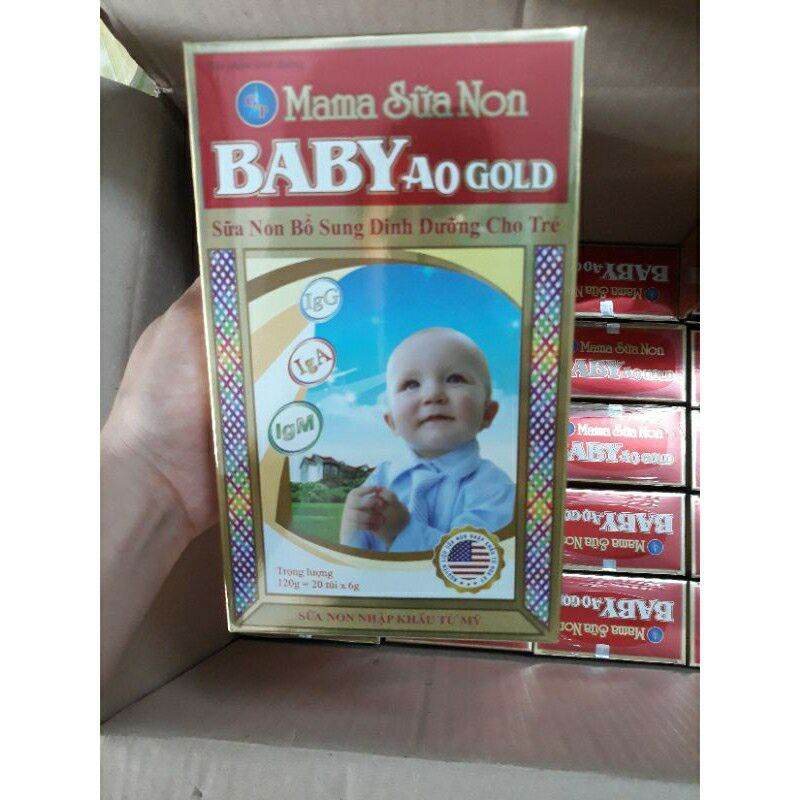 Mama sữa non baby a0 gold date 2023