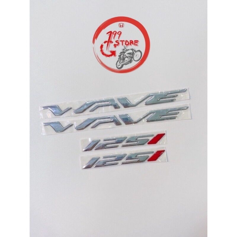 Tem chữ nỗi wave 125 xi