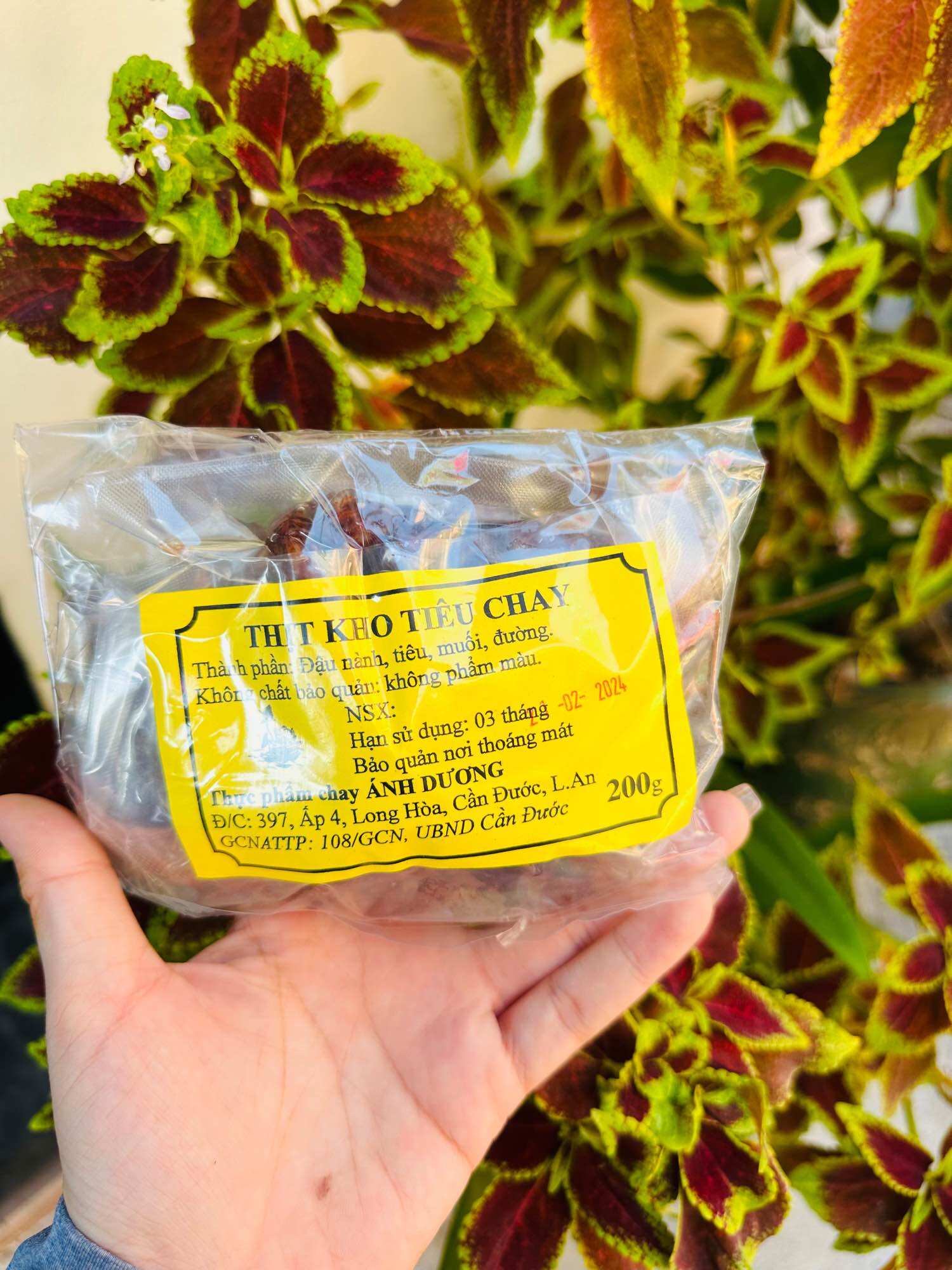 THỊT KHO TIÊU CHAY ÁNH DƯƠNG 200g