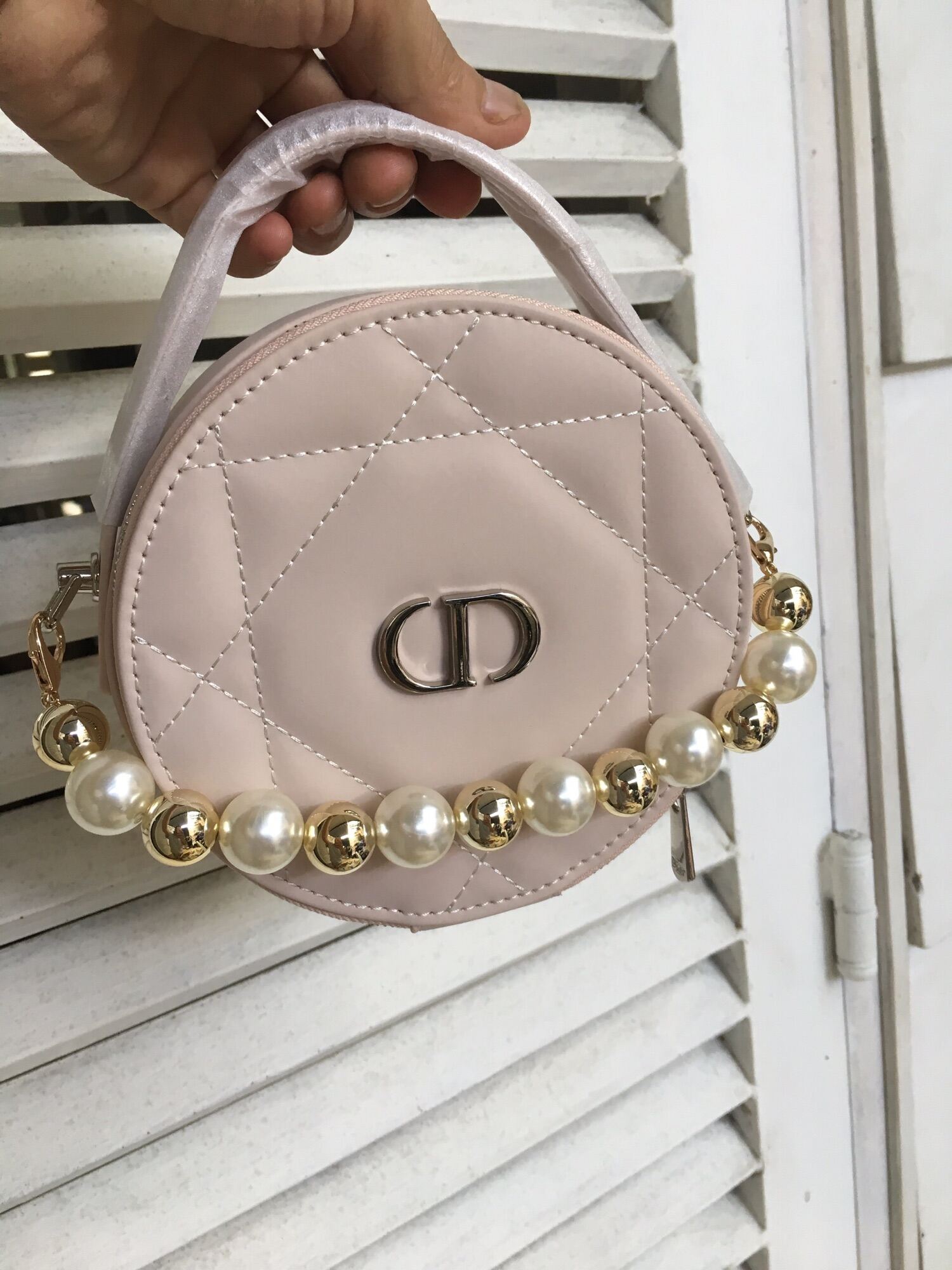 Túi Hàng Hiệu Dior Vip Gift Beauty Vanity Case Pink