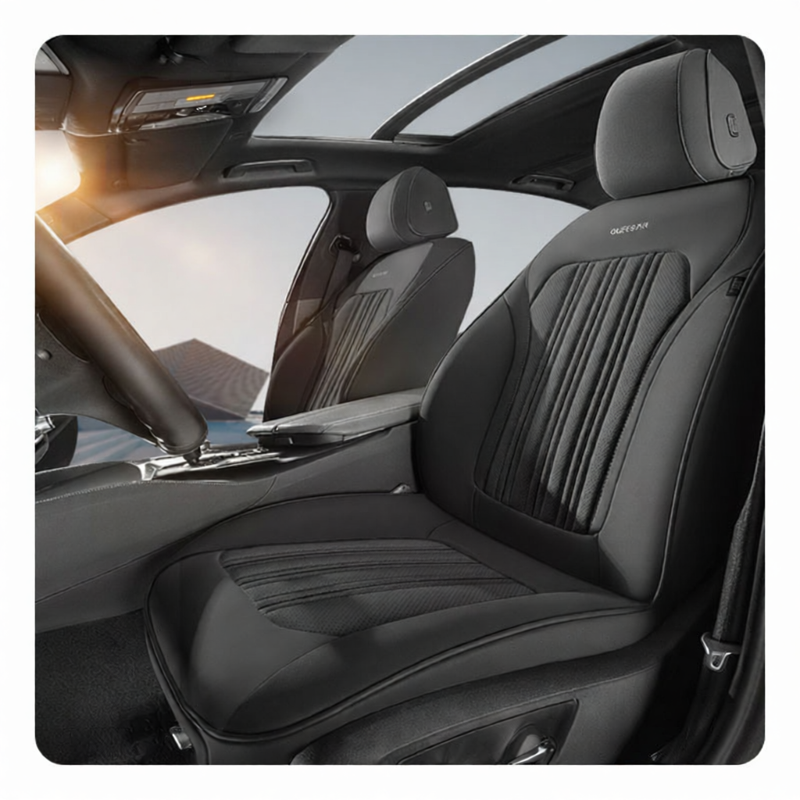 QUEES | Universal Full Cover Car Seat Covers Leather Giá 3,656,000 Đồng*Miễn phí vận chuyển