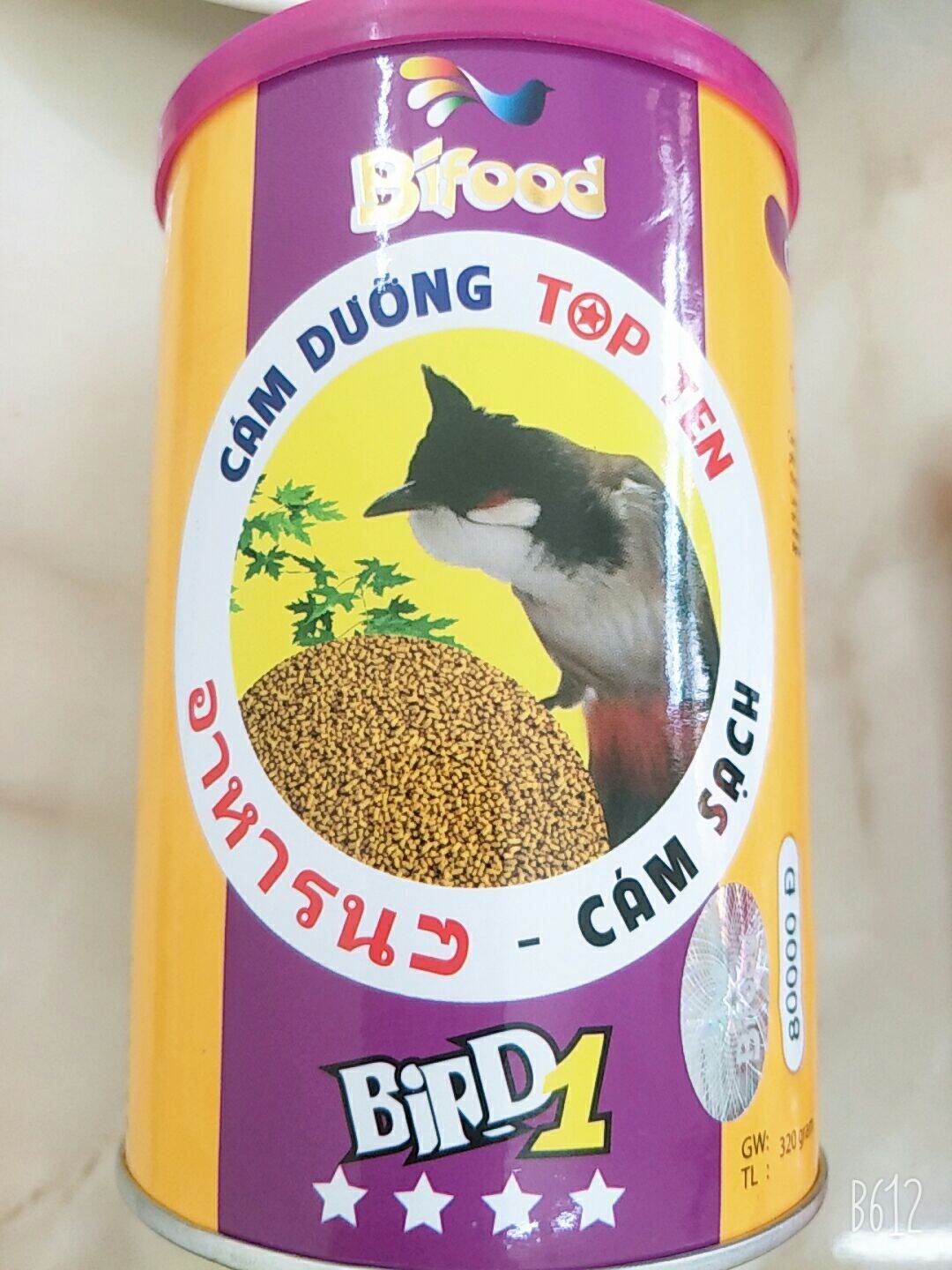 Cám dưỡng cho chim chào mào Bifood 320g