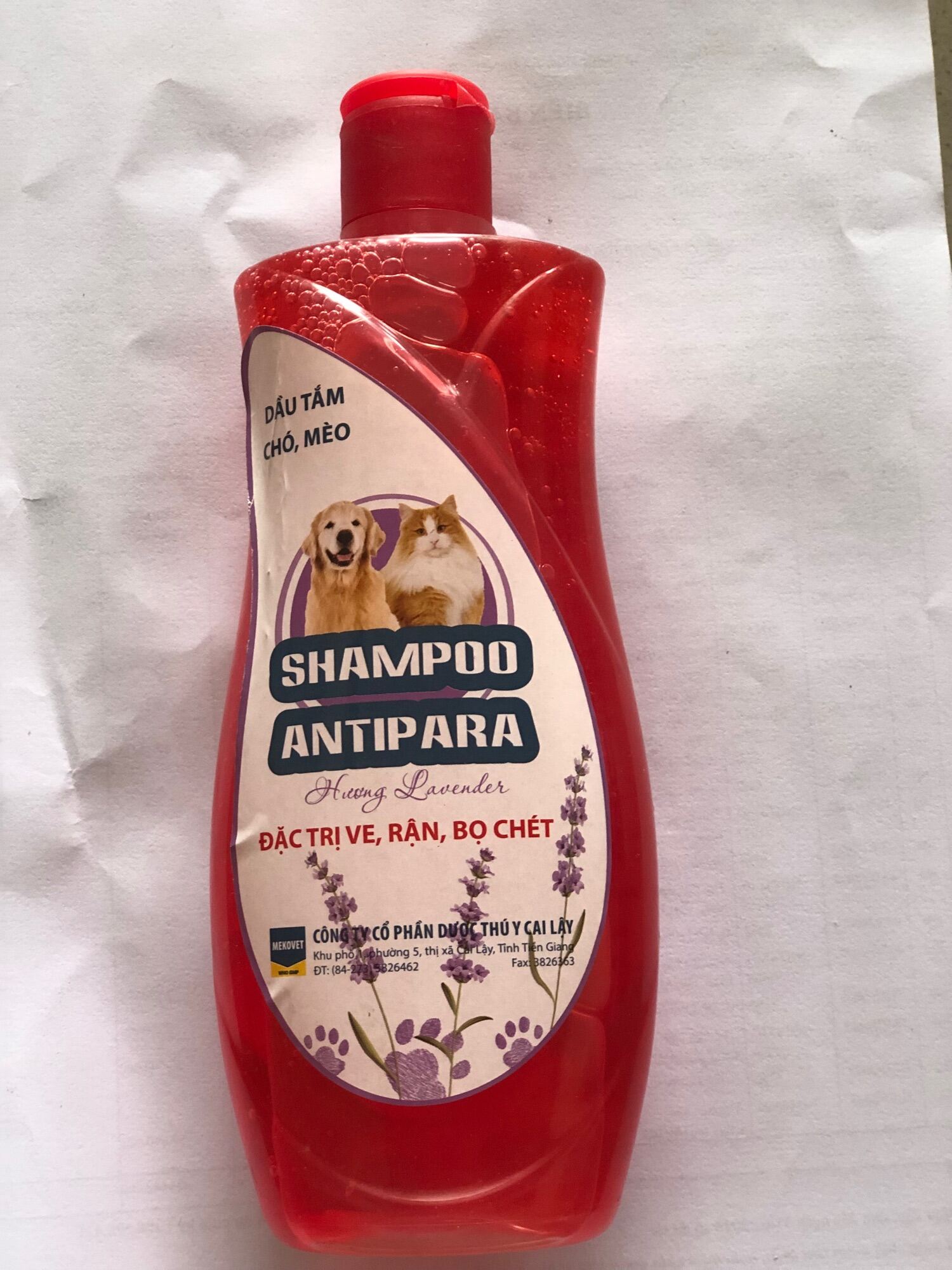 Shampoo antipara