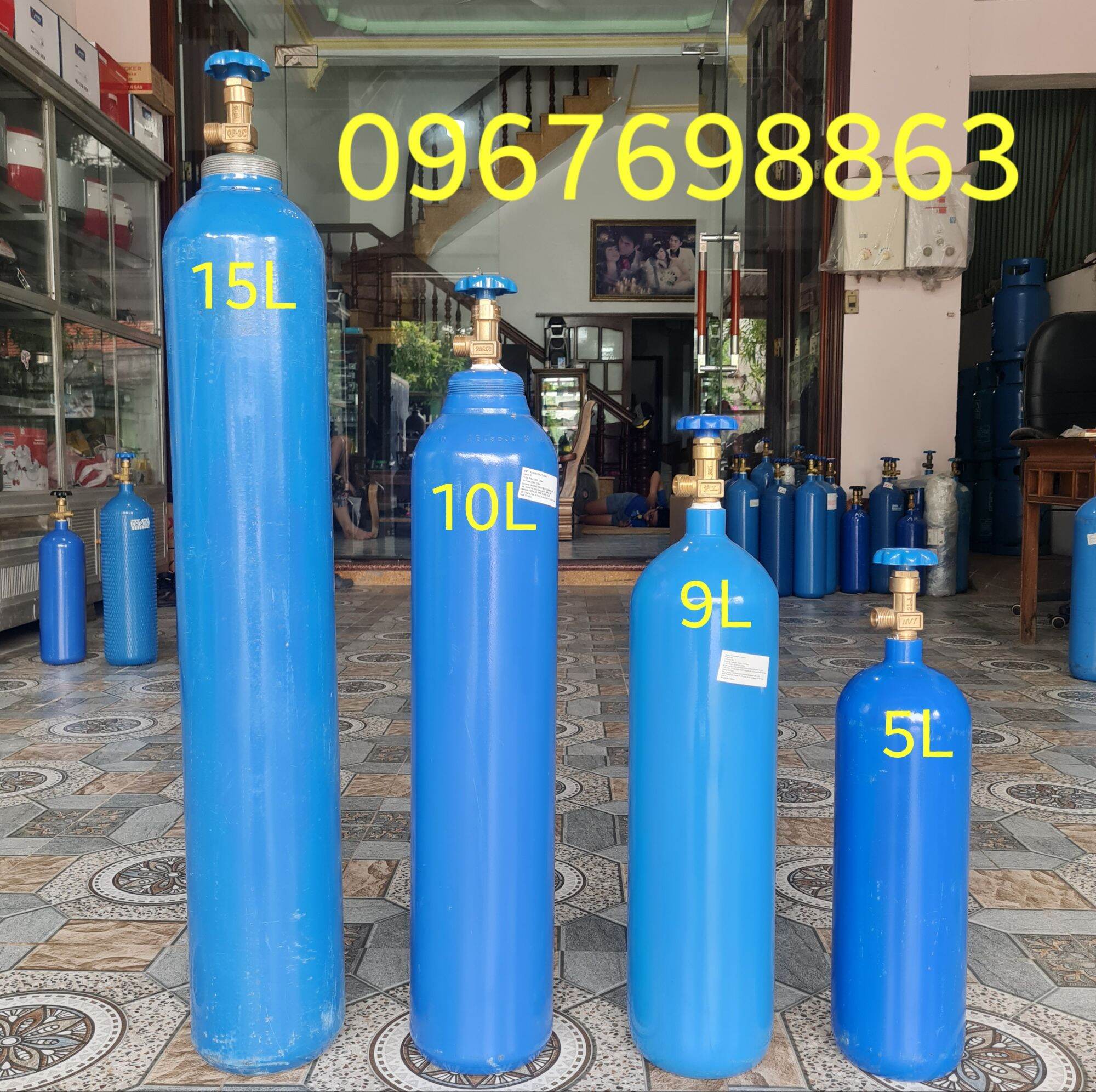 Mig Welding Co2 Gas Tank 15 Liters (10kg Co2 Gas)