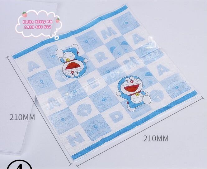 Khăn giấy bỏ túi Doremon Doraemon