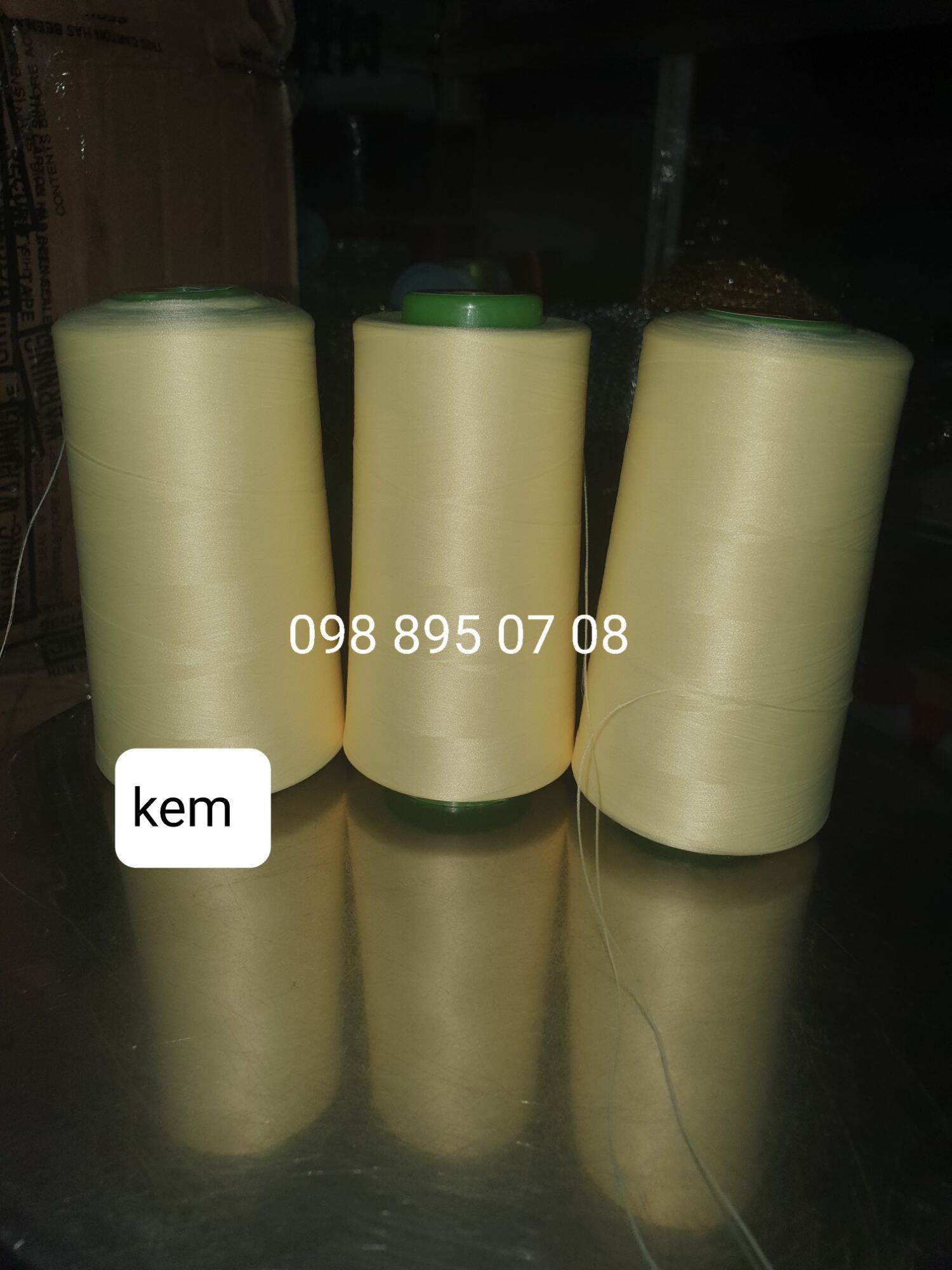 SÉT 3 CUỘN CHỈ TƠ VẮT SỔ 150 (8000m)