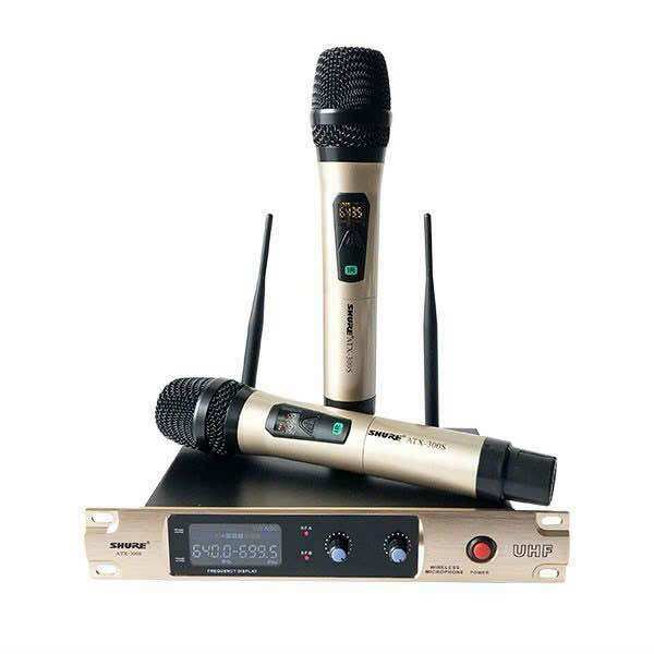 High-End Shure Sh 300g Wireless Microphone - Gia Khang Shop