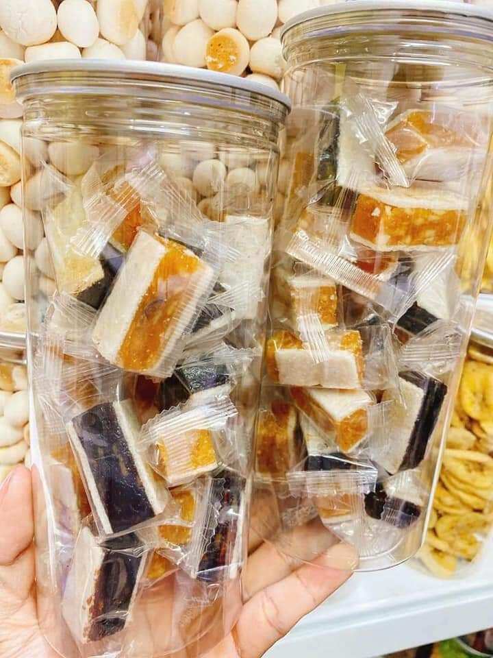 Kẹo chuối mix khóm dừa non 500g
