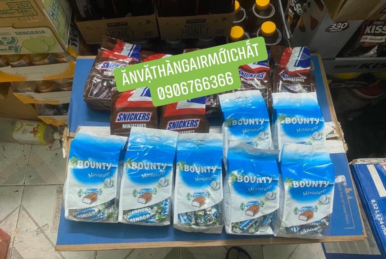 [NEW DATE 04/2026]Socola Dừa Bounty Miniatures Mỹ Gói 227 Gram