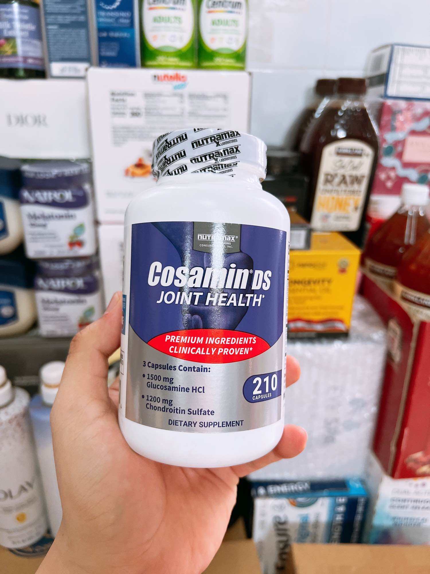 [ Date 2029 - Mẫu mới ] Cosamin DS For Joint Health 210 viên Mỹ - Made In USA.