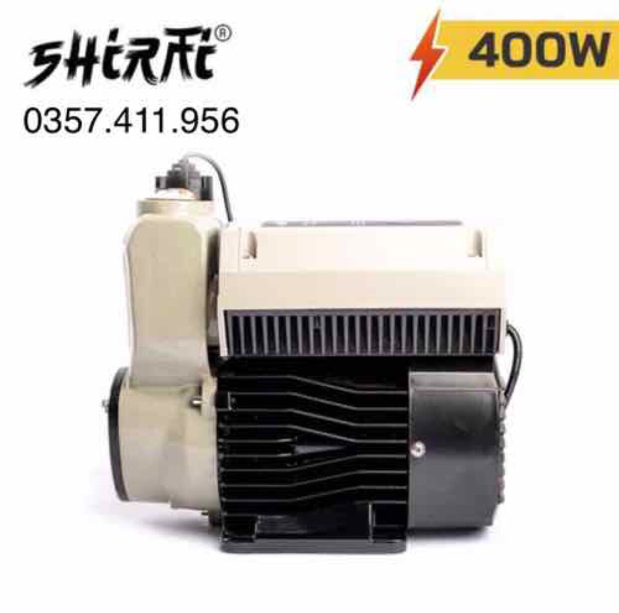 Máy bơm tăng áp biến tần shirai AP400w