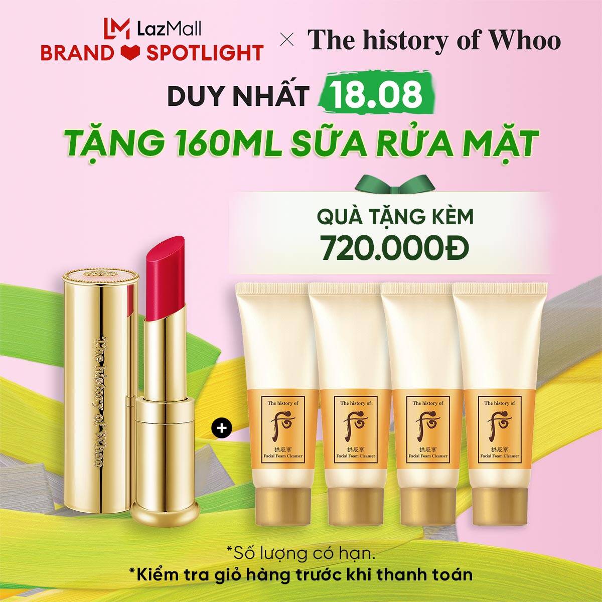 一18.8｜ngày hội一　The History of Whoo