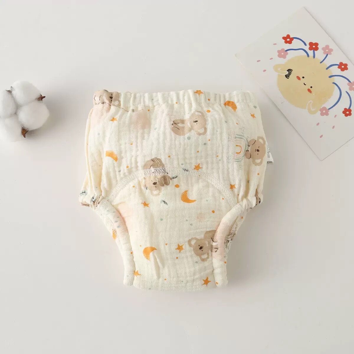 Training Diaper Cotton Waterproof Learning - 4