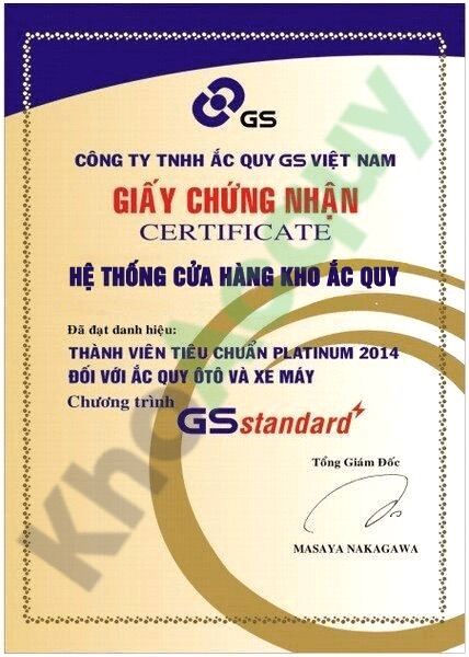 Bình ắc quy GS Platinum 44B19L (12V- 40Ah)