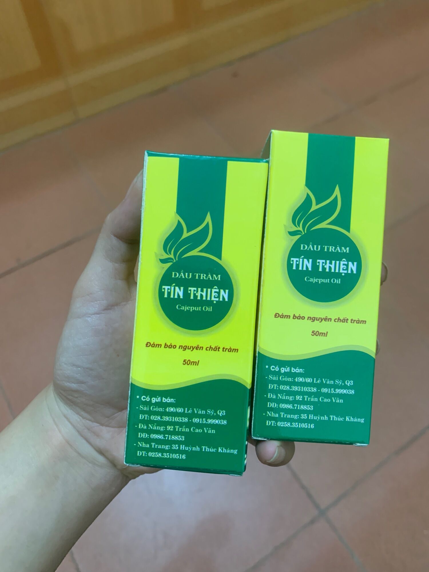 Tinh dầu tràm nguyên chất lọ 50ml