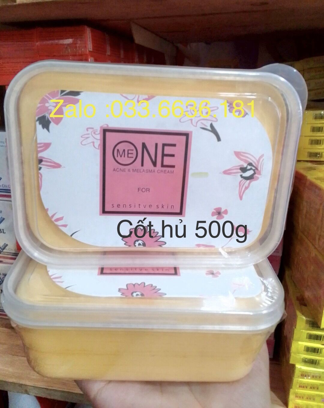 Kem cốt me one trắng da hủ lớn 500g