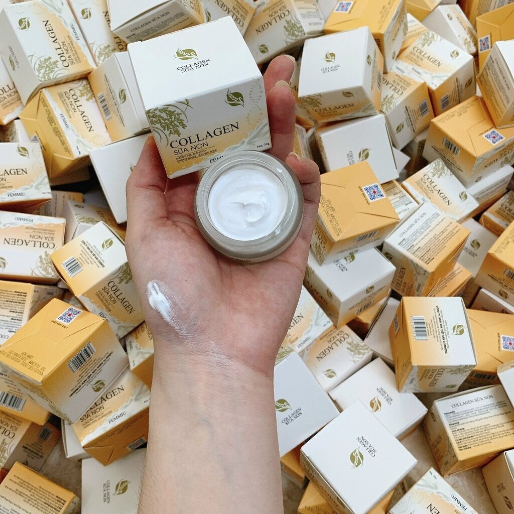 Kem face collagen sữa non femmiu