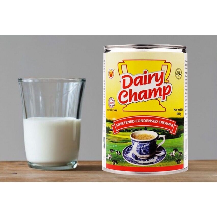 Combo 3 hộp Sữa đặc Dairy Champ 500g có nắp giật