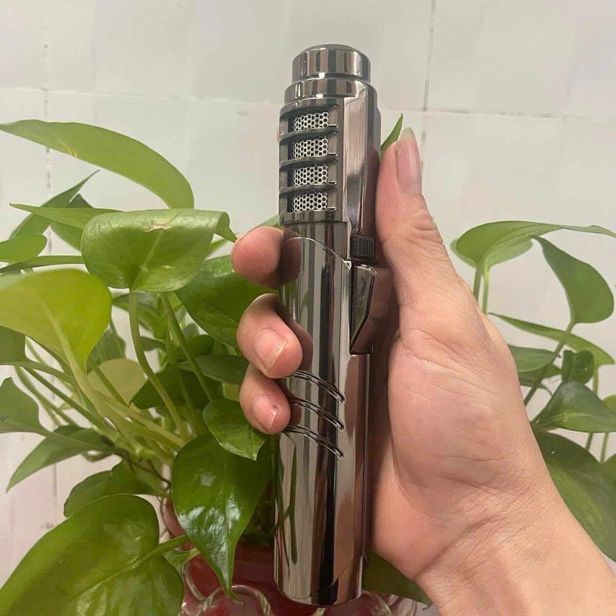 khò mini cầm tay GS006, tặng kèm 2 đầu bơm.(dùng phòng thân, mồi than chế biến thực phẩm, nhà bếp,vv,)